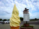 津軽ＳＡ・リンゴソフトクリーム